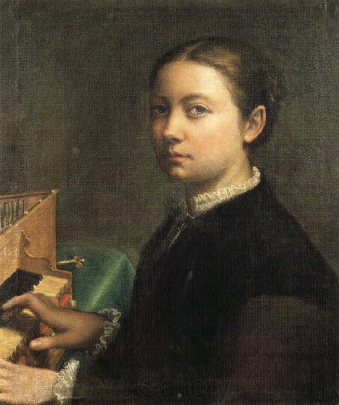 Sofonisba Anguissola Self-Portrait at the Spinet Spain oil painting art